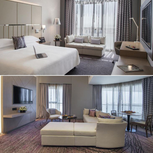 迪拜酒店家具二手四星级酒店卧室家具商务套房