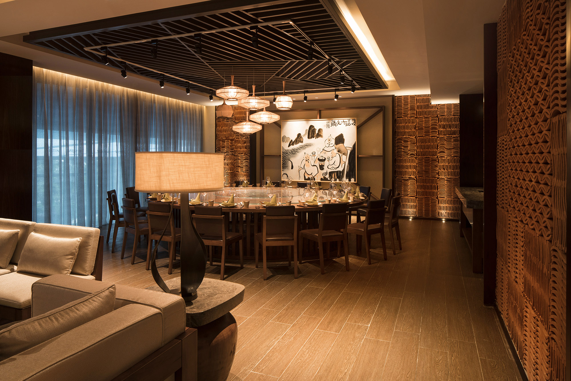 YANG杨邦胜&mdash;石梅湾威斯汀度假酒店@序赞网_风味餐厅包房