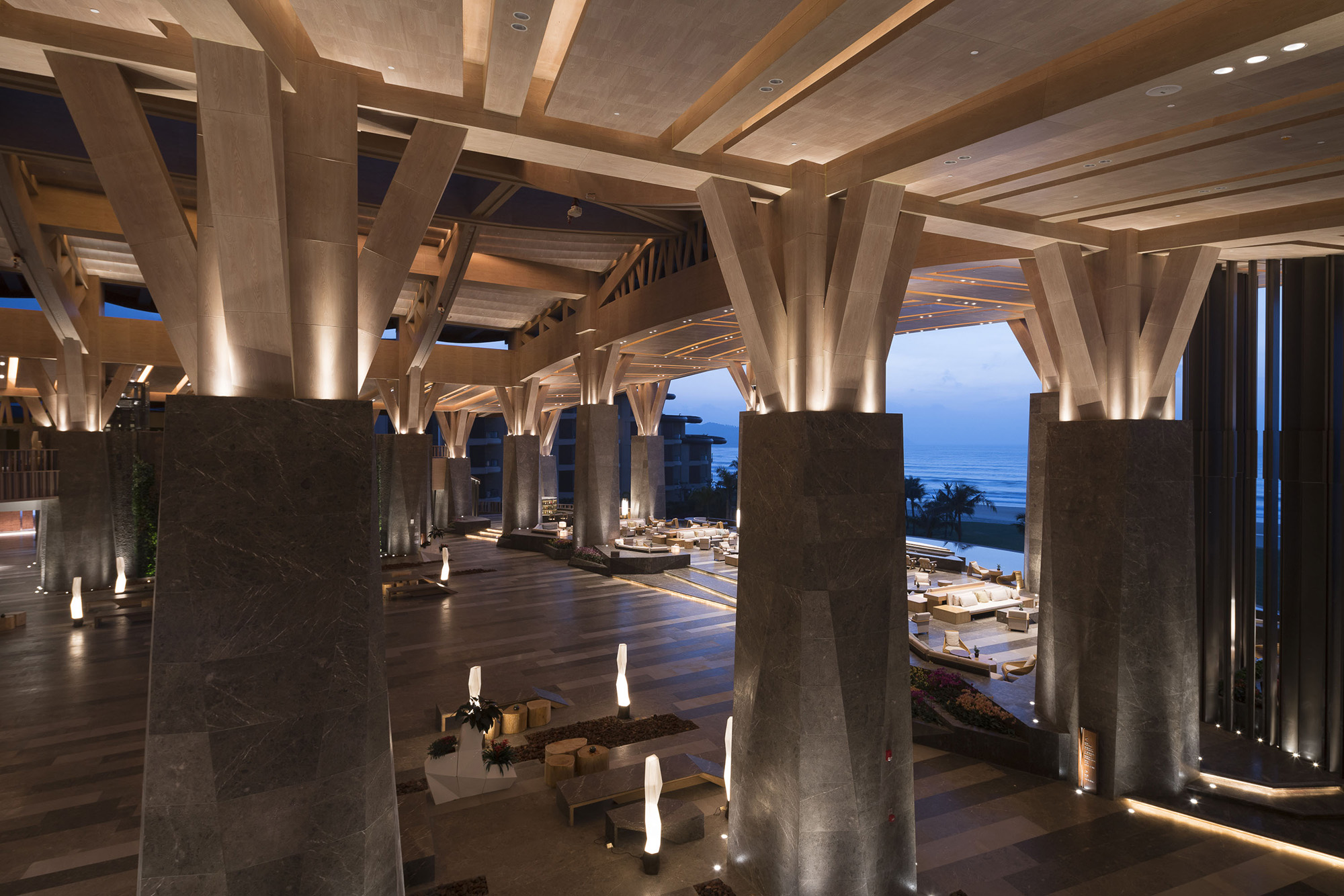 YANG杨邦胜&mdash;石梅湾威斯汀度假酒店@序赞网_大堂 (1)